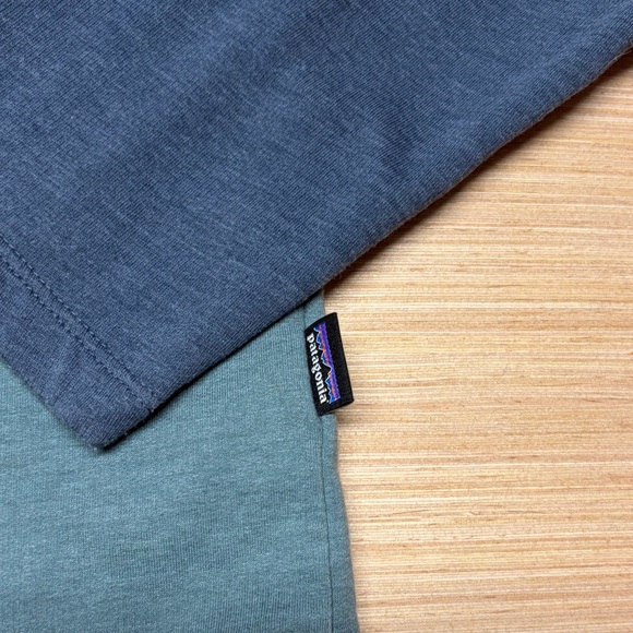 Patagonia Crewneck Uprisal Horizon Sweatshirt Mens Small Organic Cotton Preppy - Picture 3 of 10